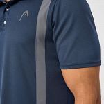 Head Club 25 Tech Polo Shirt Navy